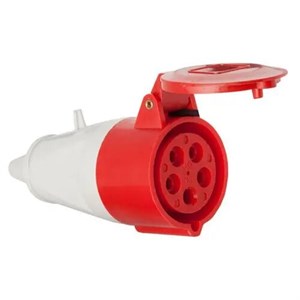سوکت صنعتی 5 در 32 مادگی سیار مدل PF-225 برند پارس فانال