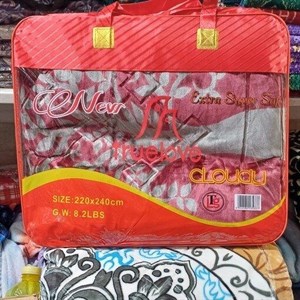 پتو ترو لاو 2نفره کاور قرمز