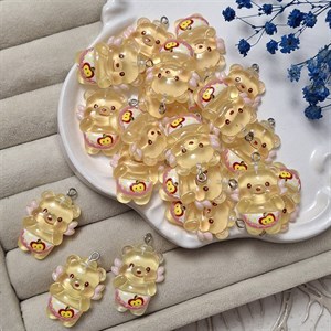 پیکسل آویزی شبنما طرح خرس(فروش بصورت دونه ای)