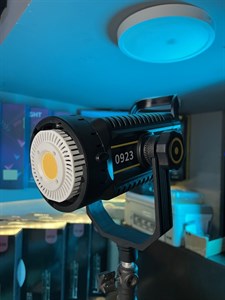 نور ثابت ویدئویی BK09۲۳دو کلوین 400 وات | بدنه بزرگ، دیمر دار و ریموت کنترل