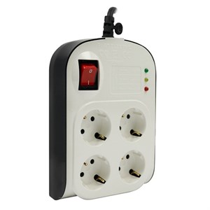 محافظ برق صوتی تصویری 4 خانه ارت دار پارت الکتریک PE8792 با کابل 5 متری