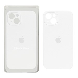 قاب سیلیکونی اورجینال ضد لکه Apple iPhone 13 / iPhone 14 - سفید