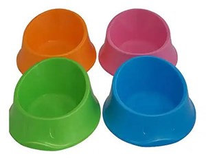ظرف غذای سگ و گربه طرح اردک زاریکس Duck Shape Pet Bowl سایز اسمال