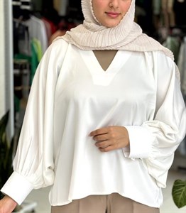 شومیز ساتن خفاشی