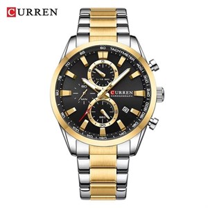 ساعت مچی مردانه کارن بند استیل CURREN 8445 اورجینال ضداب | اورجینال ضدآب