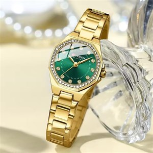 ساعت مچی زنانه کارن بند استیل CURREN 9100