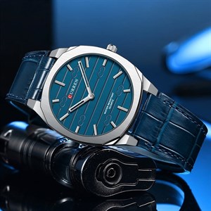 ساعت مردانه کارن CURREN|بند چرم - CURREN 8480