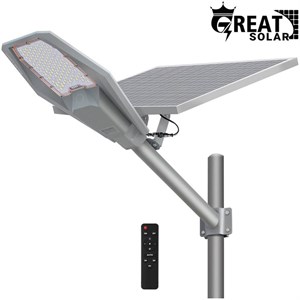 چراغ خیابانی خورشیدی 100 وات گریت سولار (Great Solar) مدل کبرایی