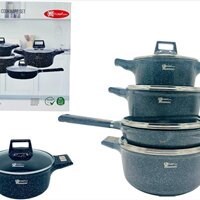 سرویس قابلمه سوپرنانو گرانتیت 8 پارچه فوما ژاپن مدل FU-2220