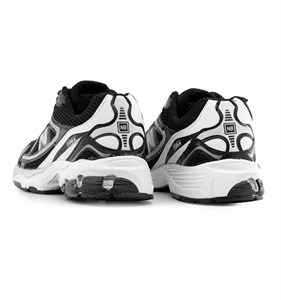 کفش مردانه اسپرت چرم مصنوعی مشکی سفید New Balance مدل 50721