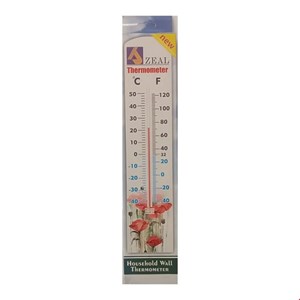 دماسنج محیط پلاستیکی طرح چوب Zeal
