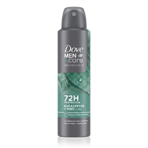 اسپری ضدتعریق مردانه داو Men Care Advanced Eucalyptus & Mint حجم 250 میلی‌لیتر