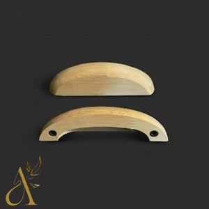 دستگیره چوبی نیم دایره کد D217