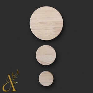 دستگیره چوبی گرد کابینت و کمد کد D115