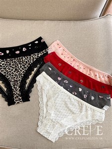 شورت نوار تور طرح دار میسپل