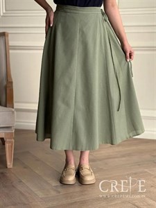 دامن ترک لینن گره ای