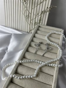گوشواره جواهری پاپیون