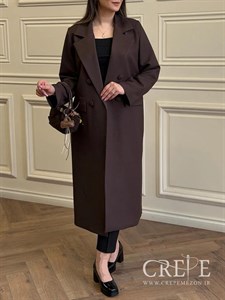 مانتو بلند کجراه جلوباز