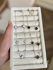 گردنبند استیل طرح برند