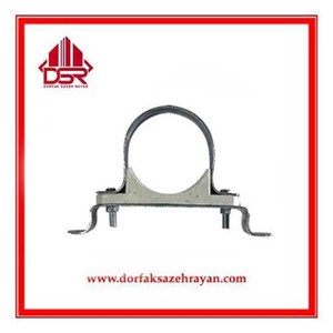 بست پایه دار دیواری لوله نمره 10 سایز 4 اینچ