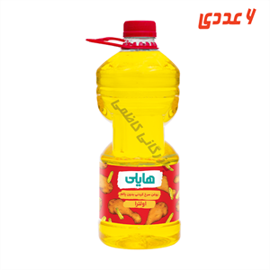 روغن سرخ کردنی بطری 2.7 کیلوگرم هایلی ( 6 عددی )