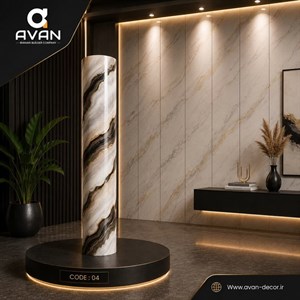 ماربل شیت فومی پشت چسب طرح سنگ مرمر