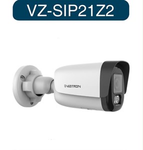 دوربین بالت ویزیترون مدل VZ-SIP21Z2 با کیفیت 2MP، لنز 2.8mm، دید در شب 30متر و میکروفون داخلی