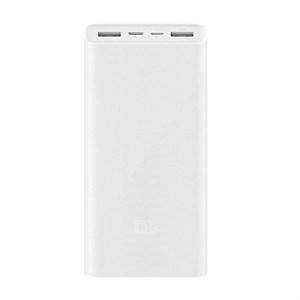 پاوربانک فست شارژ Xiaomi 20000mAh مدل Plm18ZM 18W - سفید - (...