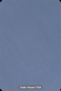 پارچه پرده مخمل هازان آبی کدر1784 (بدون دوخت - متری)