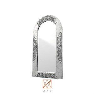 آینه محرابی مسی قلمزنی