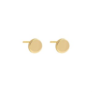 گوشواره میخی طلا 18 عیار زنانه روبی آرت گالری مدل 85764 