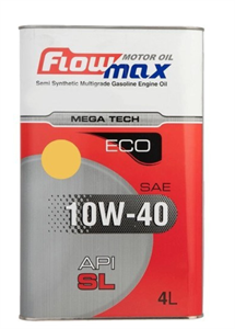 روغن موتور فلومکس مگاتک 10W-40 SL چهار لیتری