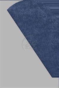 پارچه مخمل پتینه رنگ آبی تیره 0286 (بدون دوخت - متری)