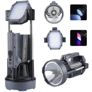 پروژکتور و چراغ قوه شارژی کوبا Coba مدل CB-T600 چندکاره برد 600 متر