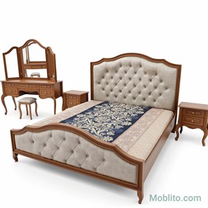 سرویس خواب چوبی ابزاری