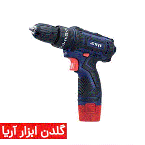 دریل پیچ گوشتی چکشی شارژی 12 ولت اکتیو مدل AC-3222BM
