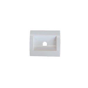 Iran Electric Single Telephone Socket Middle Frame White 2009