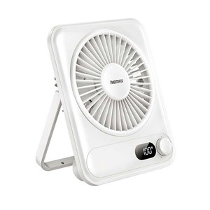 پنکه شارژی ریمکس مدل F03 ظرفیت 1200 میلی آمپر ساعت
