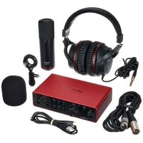 پکیج استودیویی Focusrite مدل Scarlett 2i2 Studio G4