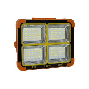 پروژکتور LED سولار 300 وات WITU | روشنایی قدرتمند و کم‌مصرف
