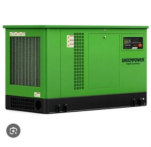 ژنراتور 35 کیلووات  گازسوز سایلنت سه فاز استارتی گرین پاور مدل GP35