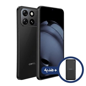 گوشی موبایل کامتل Tivo Core ظرفیت 64 گیگابایت رم 4 گیگابایتهدیه پاوربانک 20 هزار میلی آمپر ساعت کامتل مدل OP18S