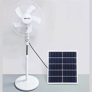پنکه پایه دار 15 وات وای اس اچ مدل شارژی خورشیدی YSH-SF-0901