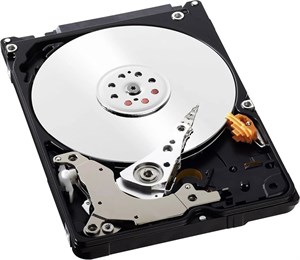 هارد دیسک اینترنال وسترن دیجیتال مدل WD5000LPVX ظرفیت ۵۰۰ گیگابایت اسلیم کارکرده