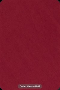 پارچه پرده مخمل هازان زرشکی 4069 (بدون دوخت - متری)