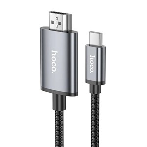 کابل HDMI هوکو مدل UA27 با سری تایپ‌سی با طول 2 متر