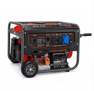 موتور برق 10 کیلووات بنزینی تکفاز استارتی رونی استار مدل RS9500E