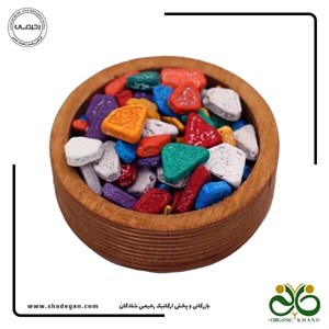 دراژه شکلاتی مدل سنگی رنگی