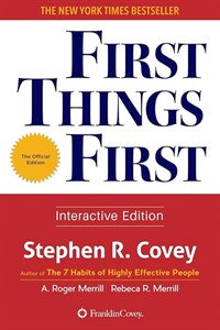 کتاب First Things First (اول امور اول) نسخه انگلیسی PDF | استیون کاوی