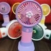 پنکه دستی سه سرعتی شارژی جذاب چند رنگ